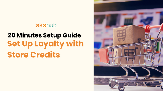 Quick 20 Minute Setup Guides - Setup your Loyalty Program with Store Credit Rewards.