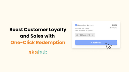 Boost Customer Loyalty and Sales with One-Click Redemption