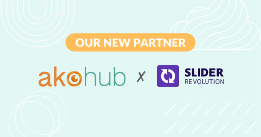 Partnership Announcement: Akohub x Slider Revolution