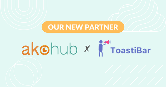 Akohub Announces Partnership with ToastiBar!