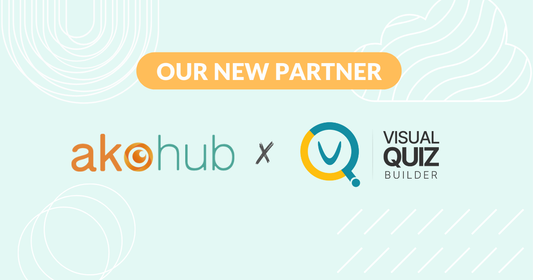 Visual Quiz Builder Becomes Akohub Global Partner