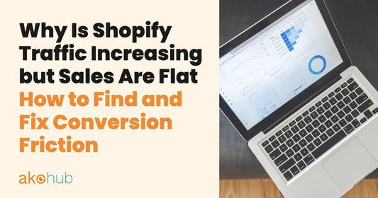 Why Is Shopify Traffic Increasing but Sales Are Flat? How to Find and Fix Conversion Friction